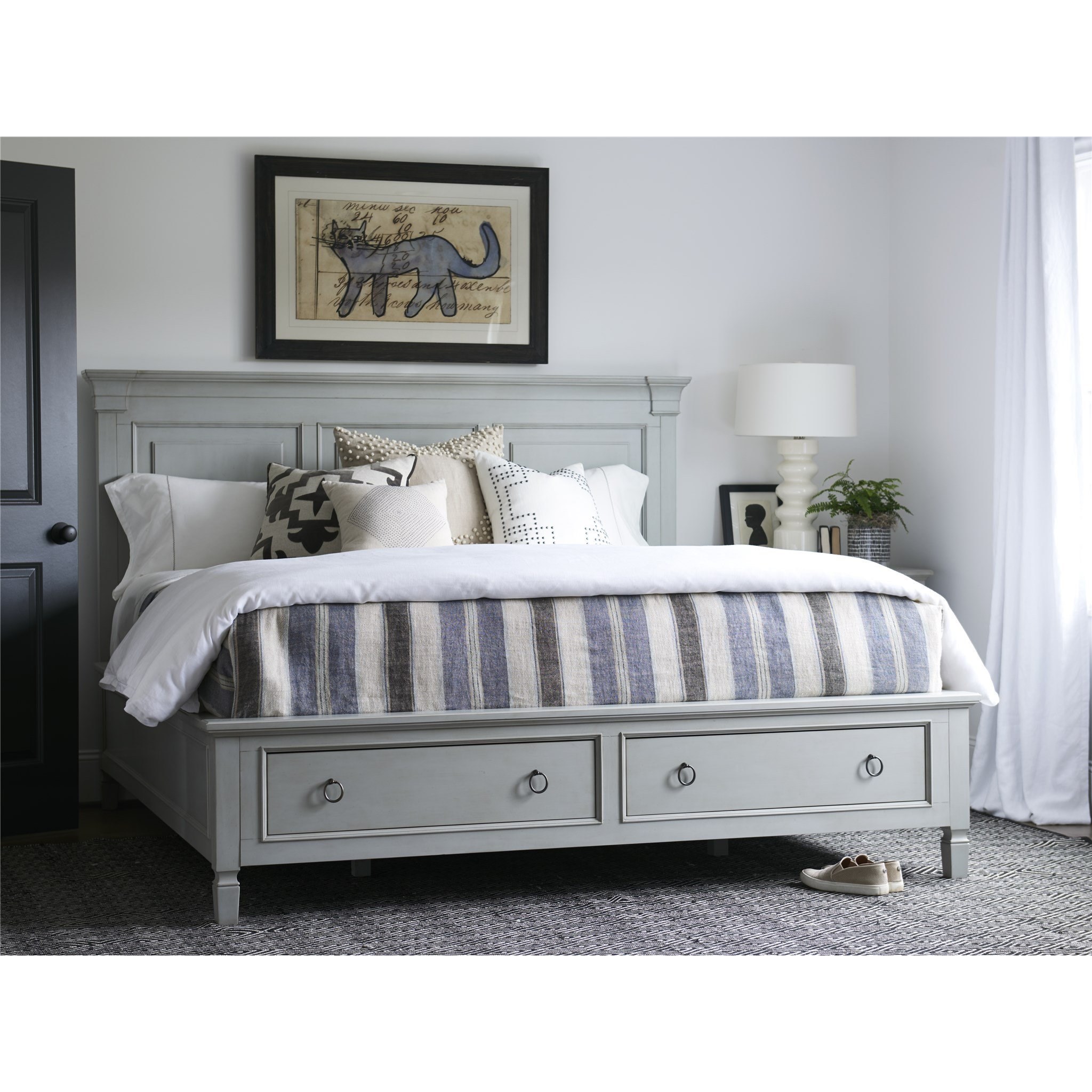 Universal Summer Hill 986260SB King Storage Panel Bed